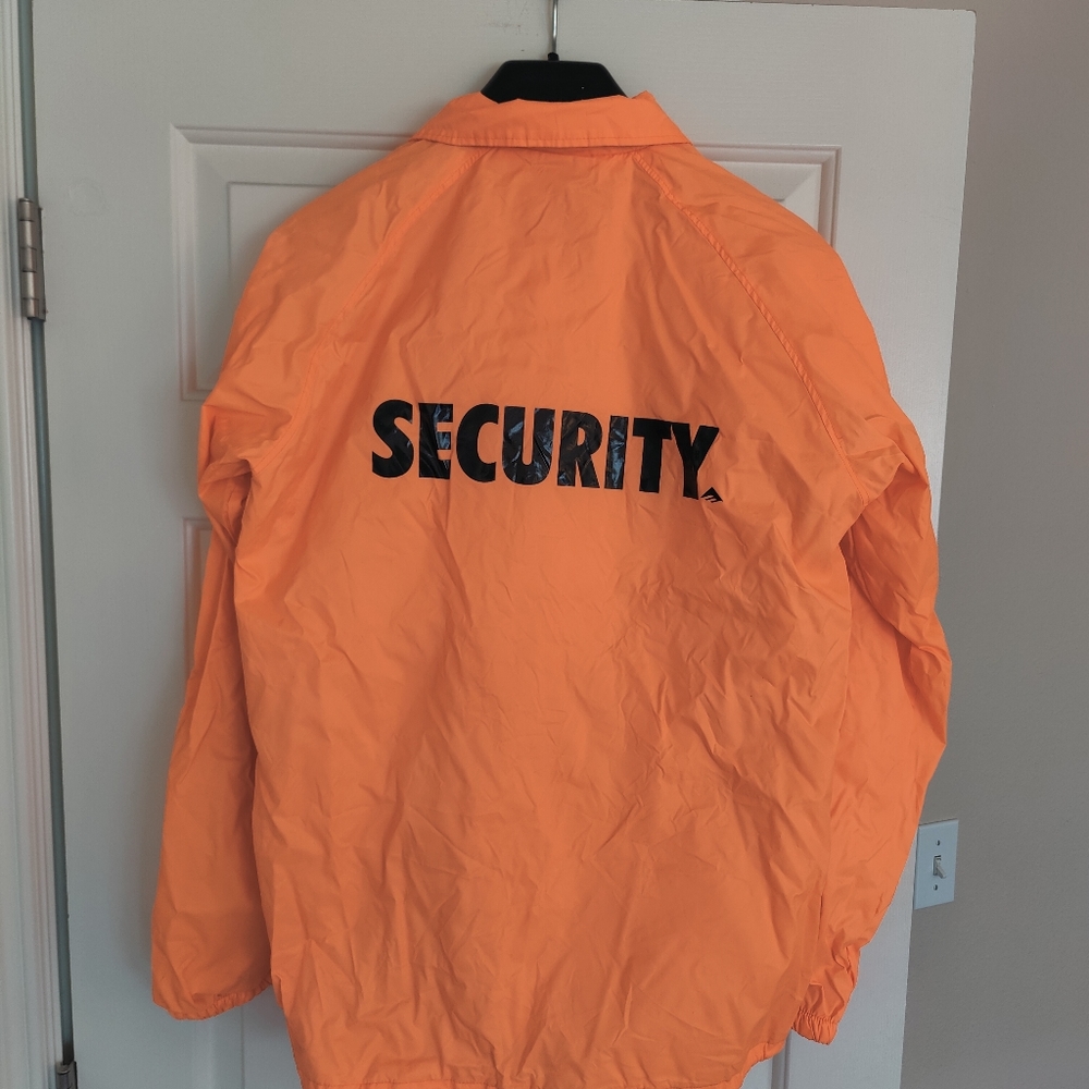 Emerica "Security" button up wind breaker jacket LG